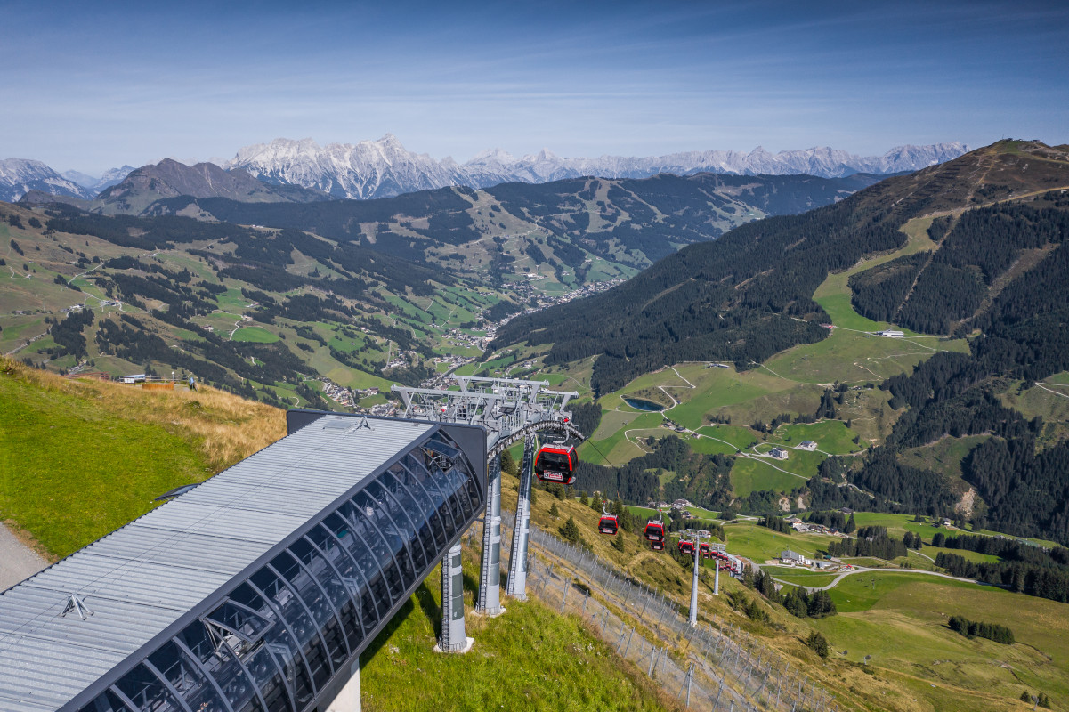 B1 B2 12er KOGEL Infrastruktur In Saalbach Hinterglemm